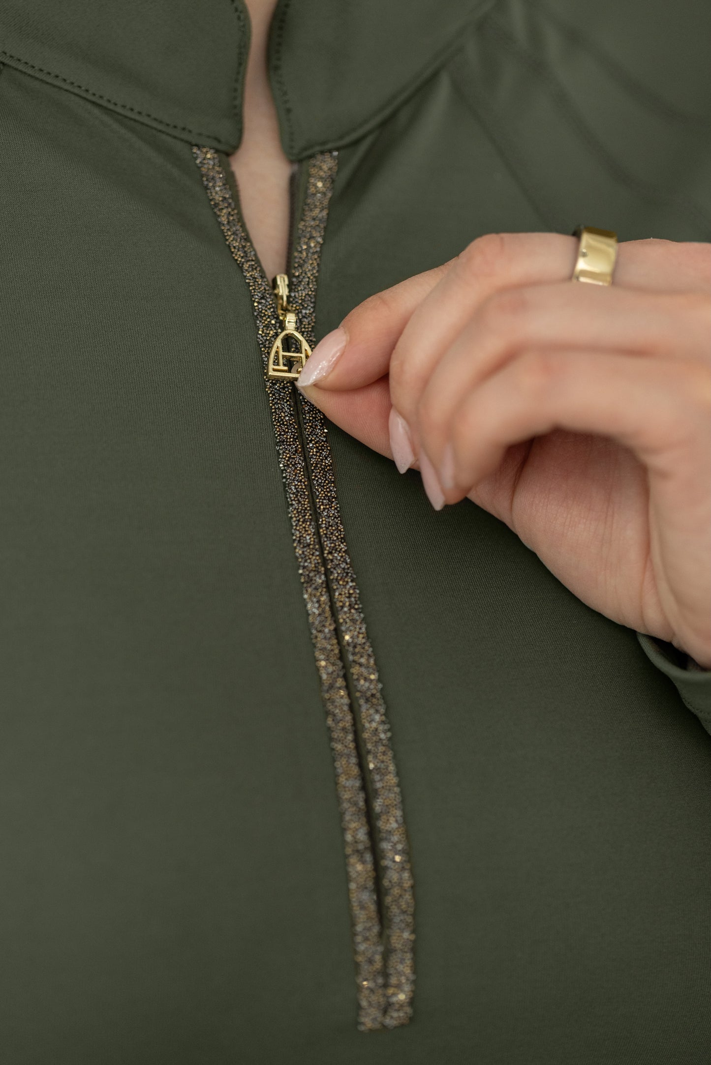 Crystal Longsleeve (Oliv)