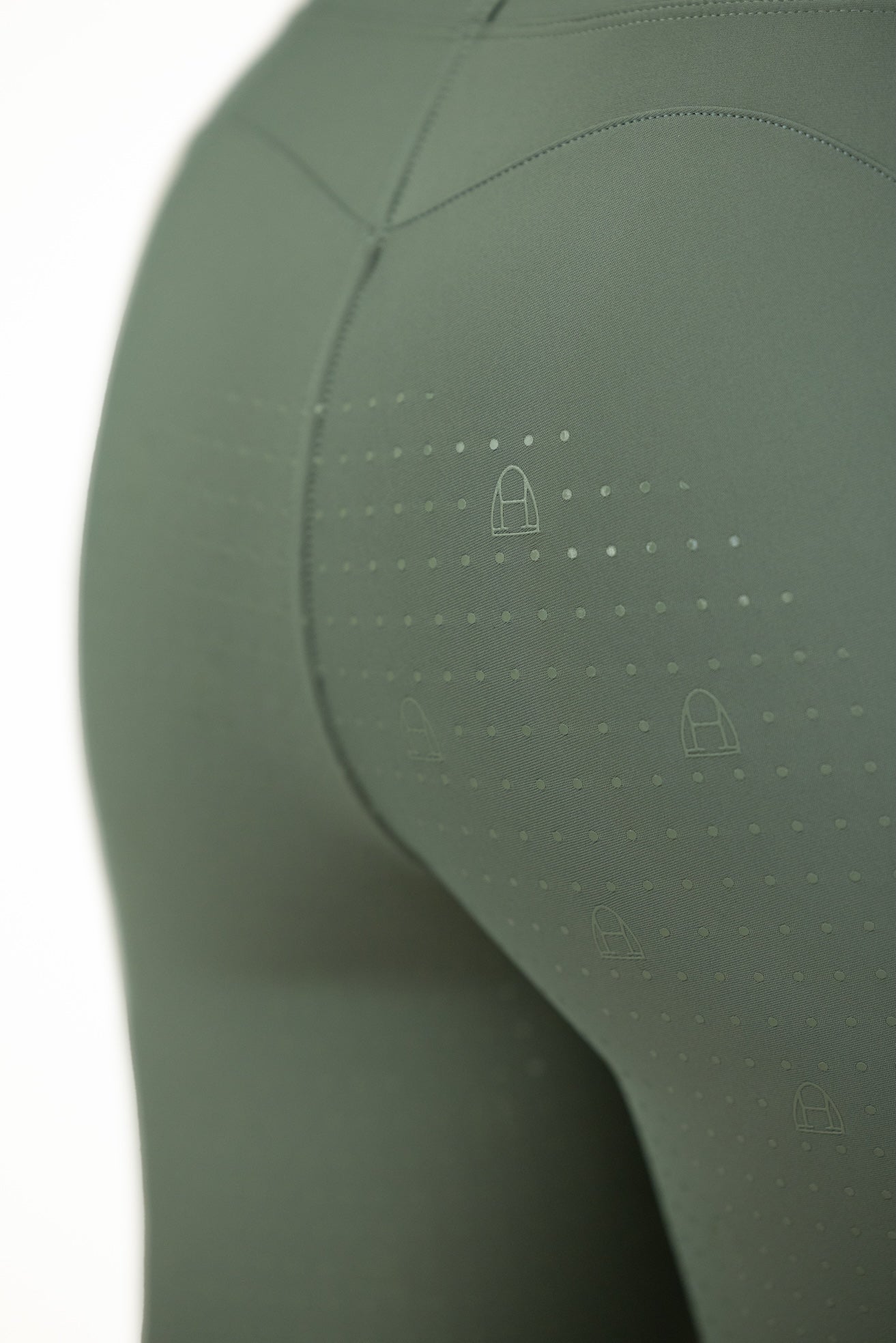Comfort Reitleggings (Aqua Gray)