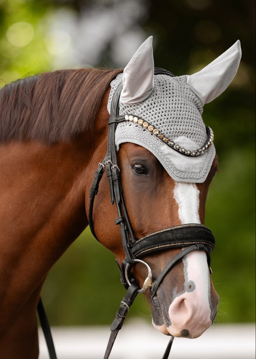 Fliegenmütze Velvet (Light Gray)