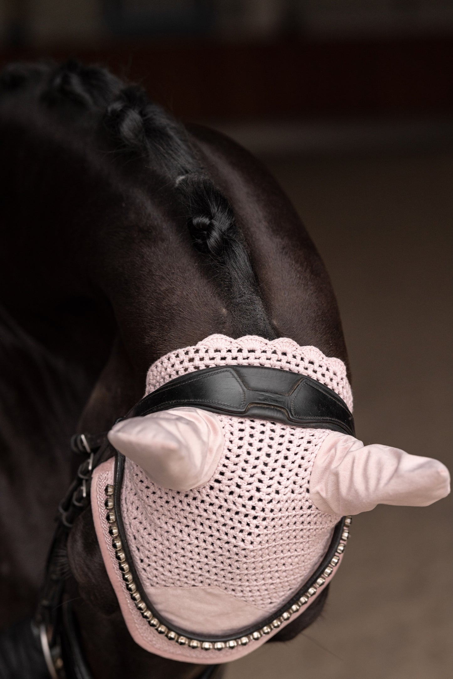 Fliegenmütze Velvet (Dusty Pink)