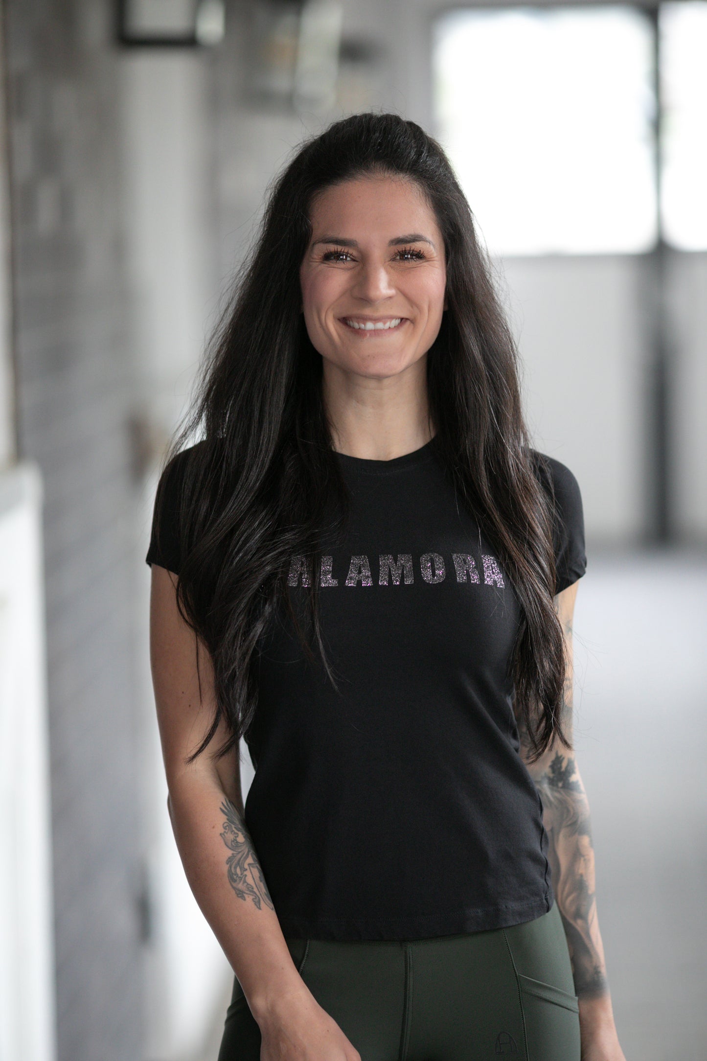 T-Shirt Black (Glitter)