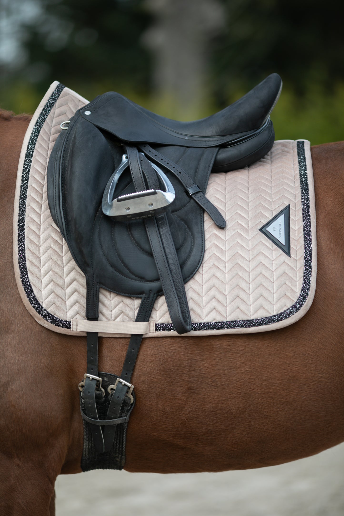 Velvet Schabracke (Beige)