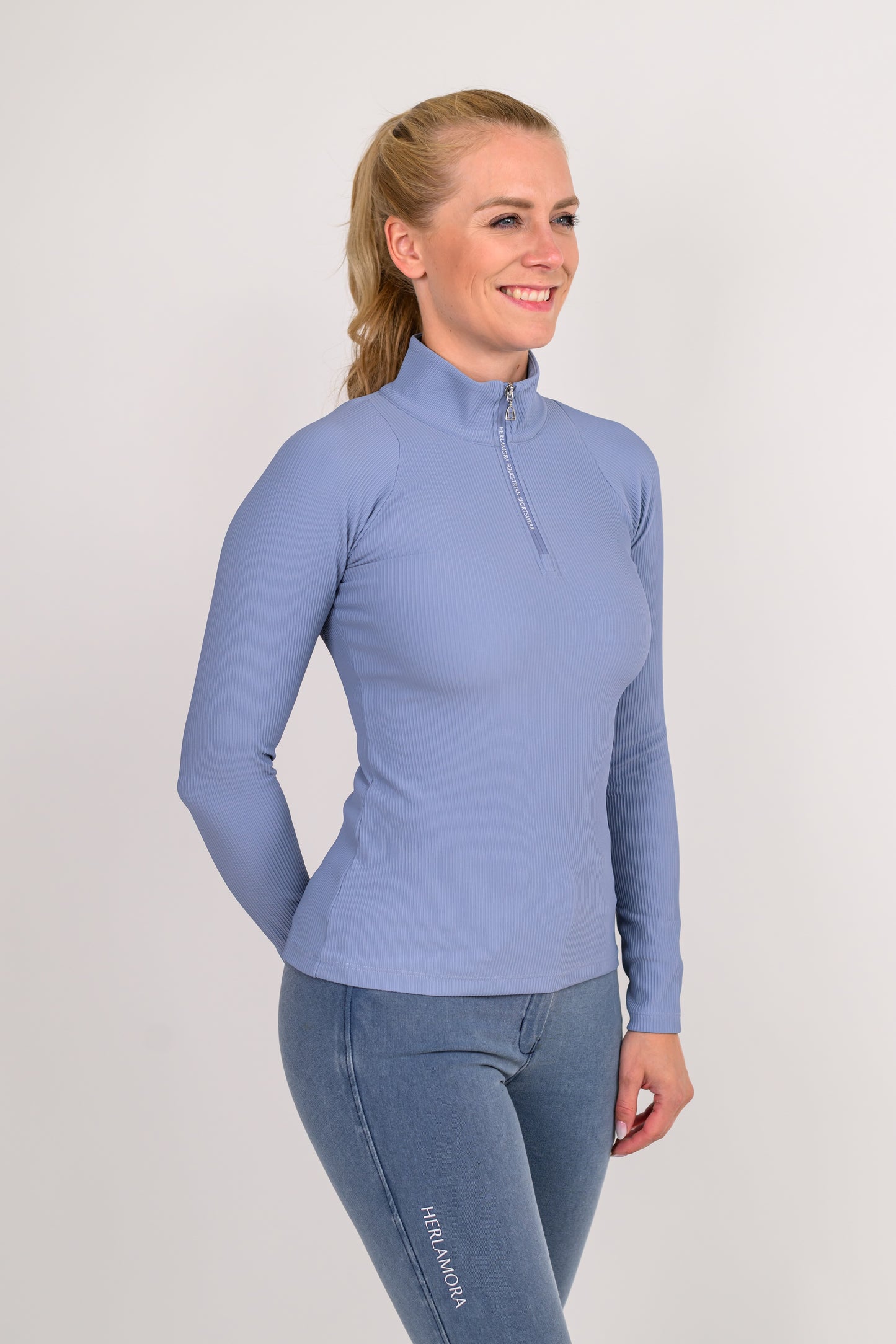 Ribbed Longsleeve (Light Blue)