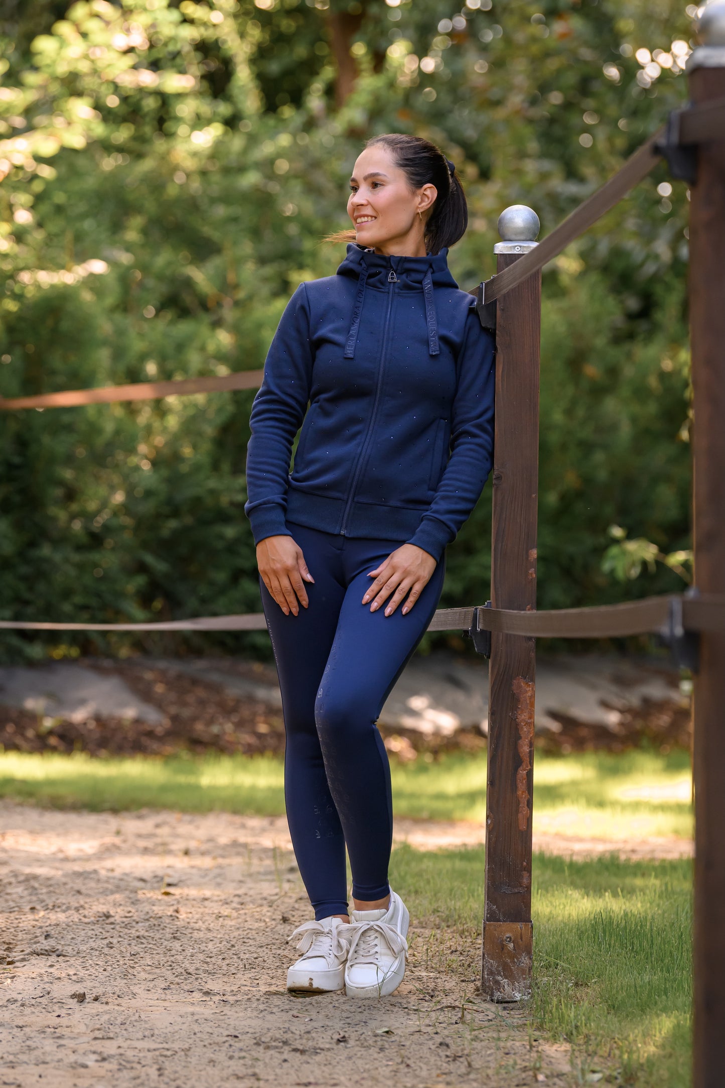 Aveline Rhinestone Jacke (Blue)