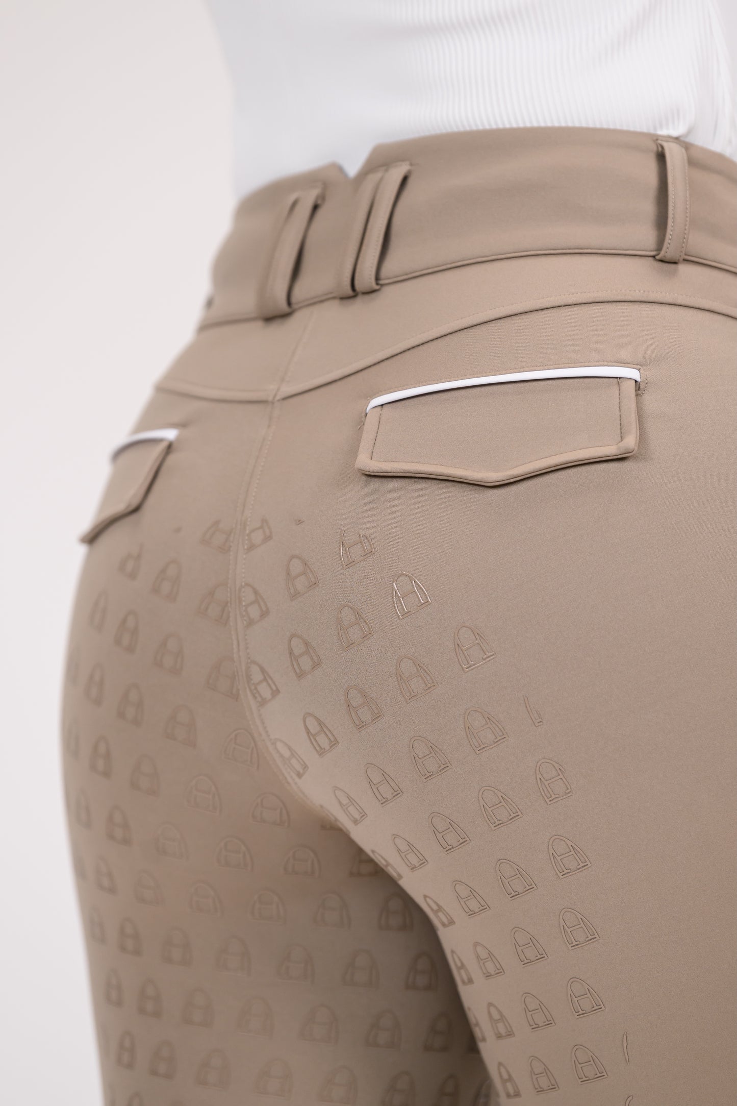 Compression Reithose High Waist (Sand)
