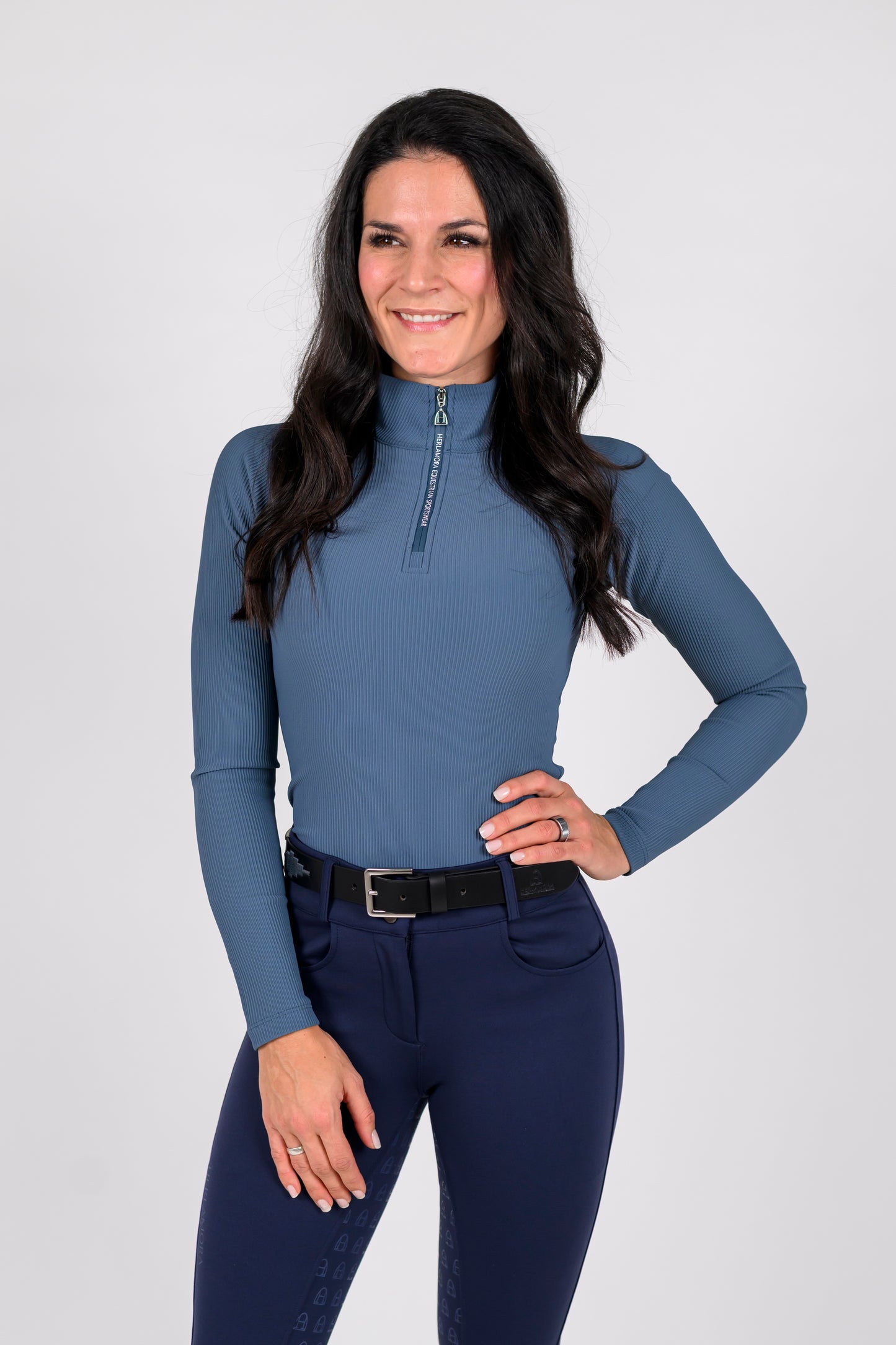 Ribbed Baselayer Longsleeve (Bluefin)