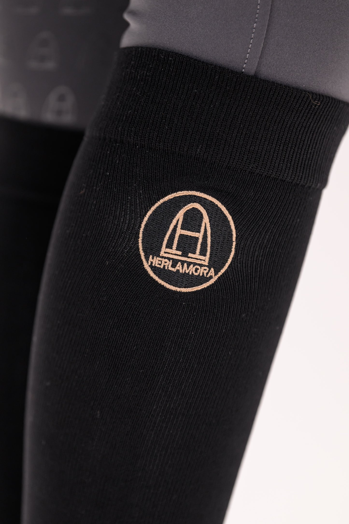 Reitsocken Black