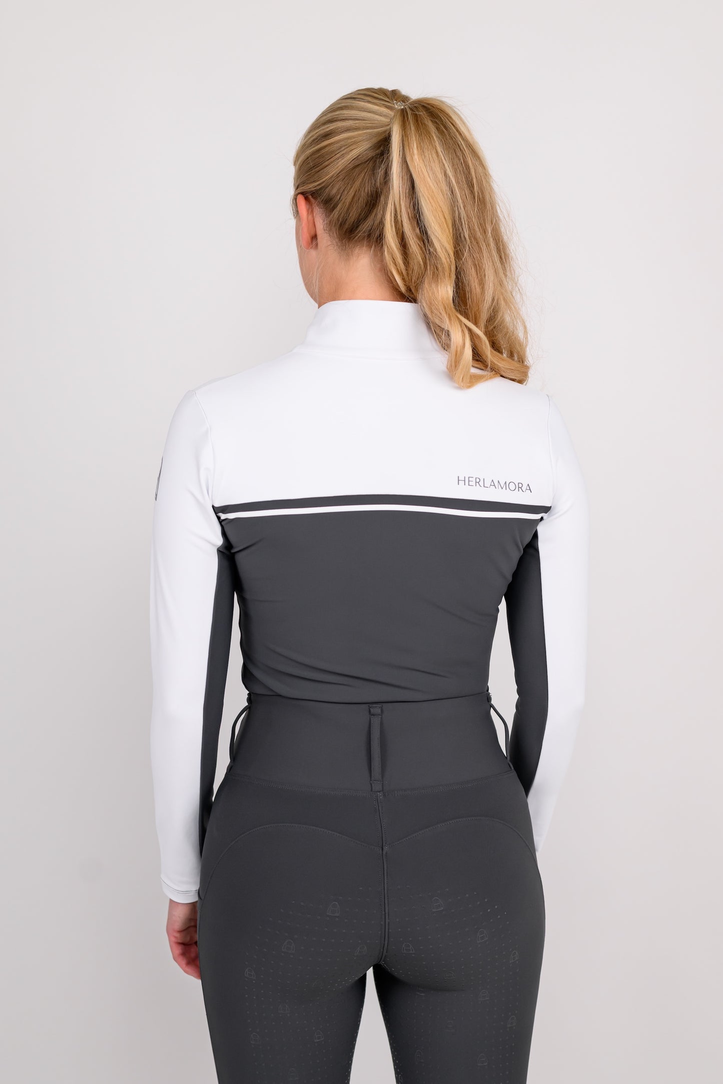 Bicolor Longsleeve (White | Gray)