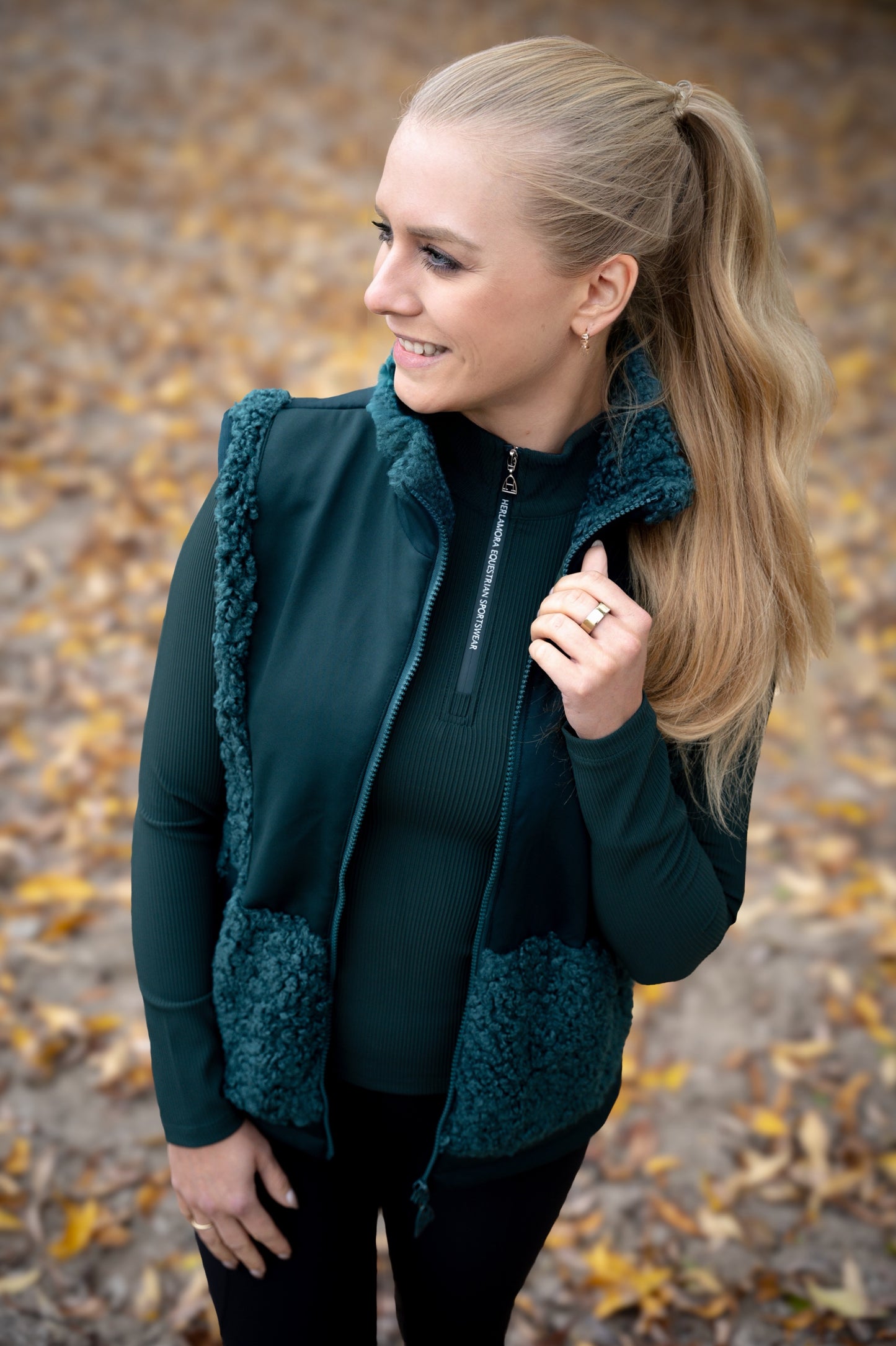 Ribbed Longsleeve (Emerald)