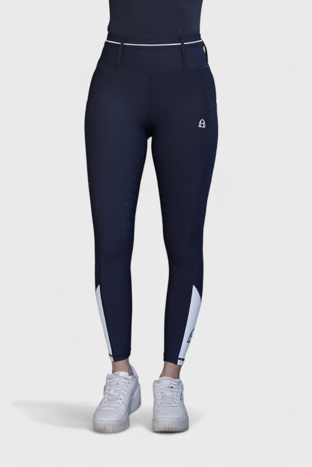 Performance Reitleggings (Blue)