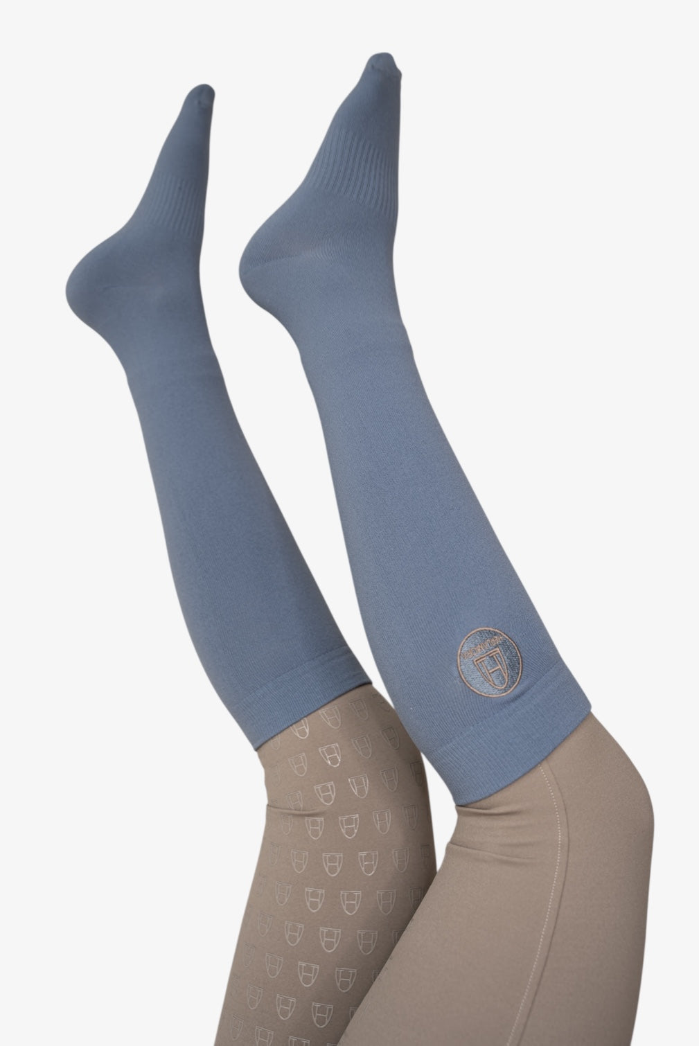 Reitsocken Patch (Light Blue)