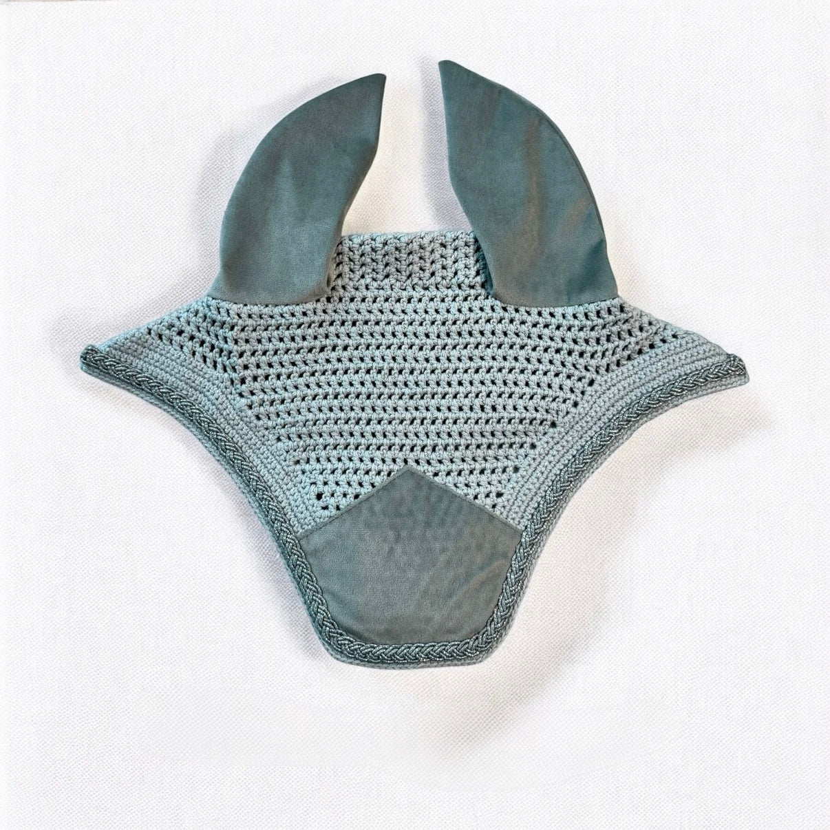 Fliegenmütze Velvet (Aqua Gray)