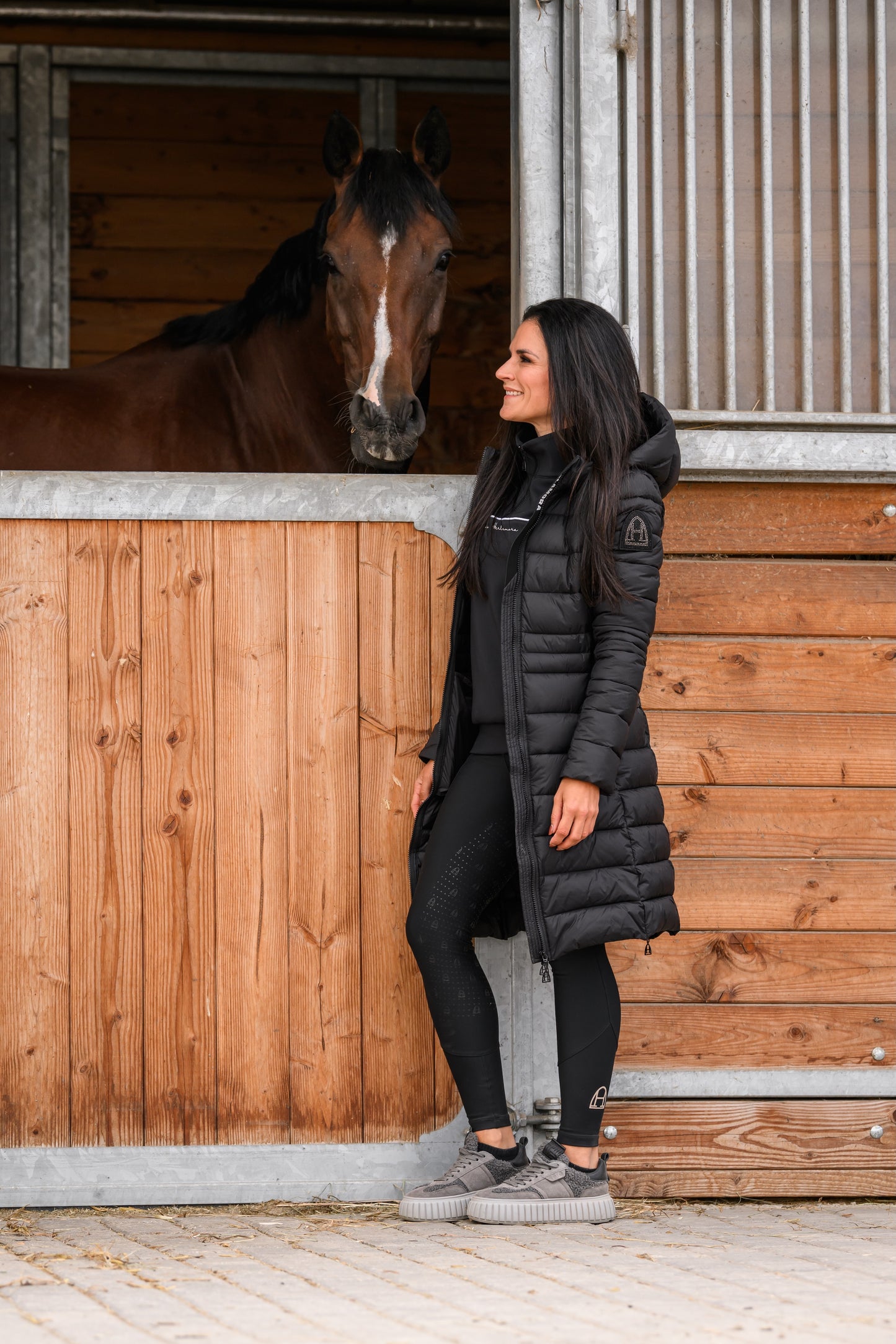 Reitmantel (Black)