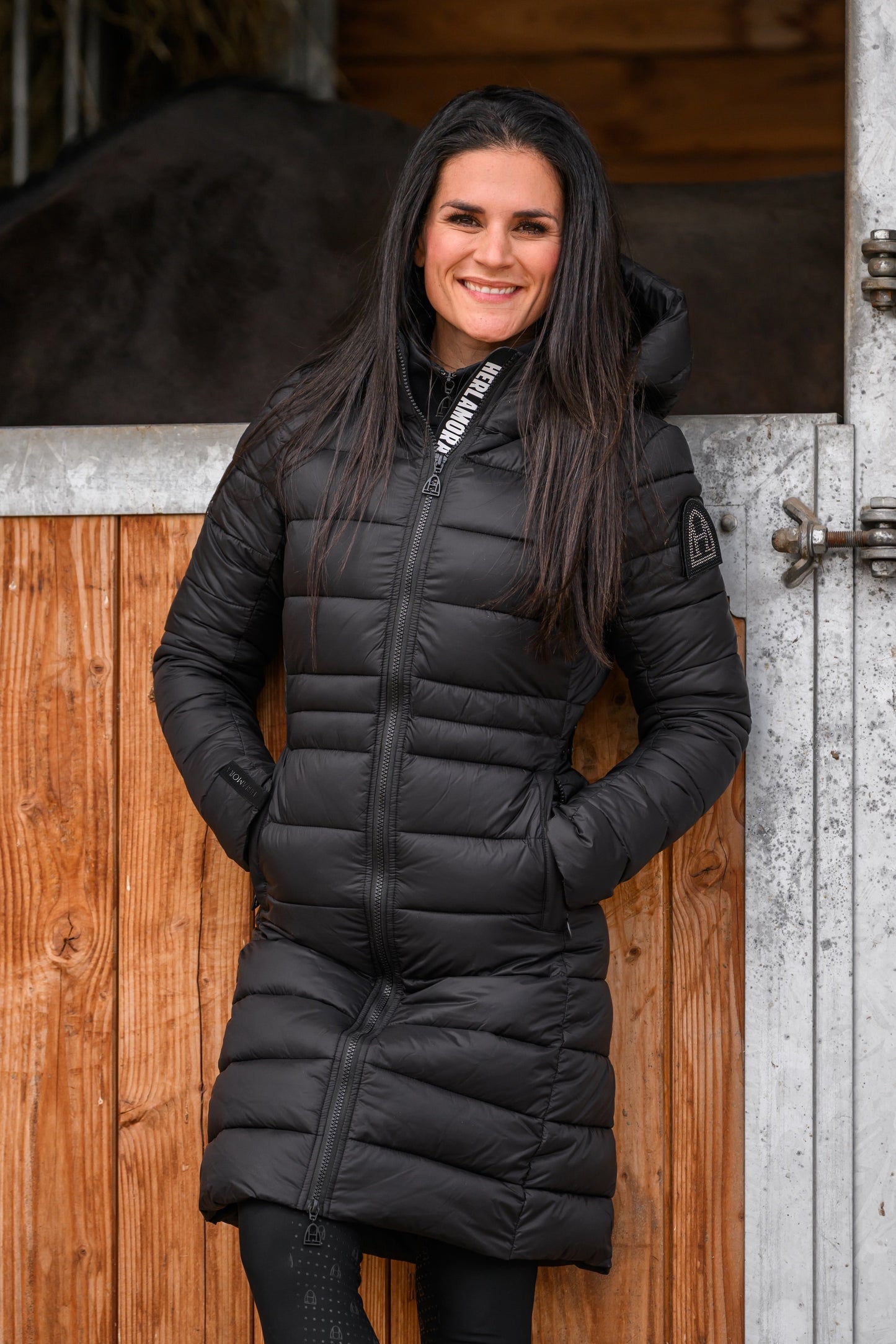 Reitmantel (Black)