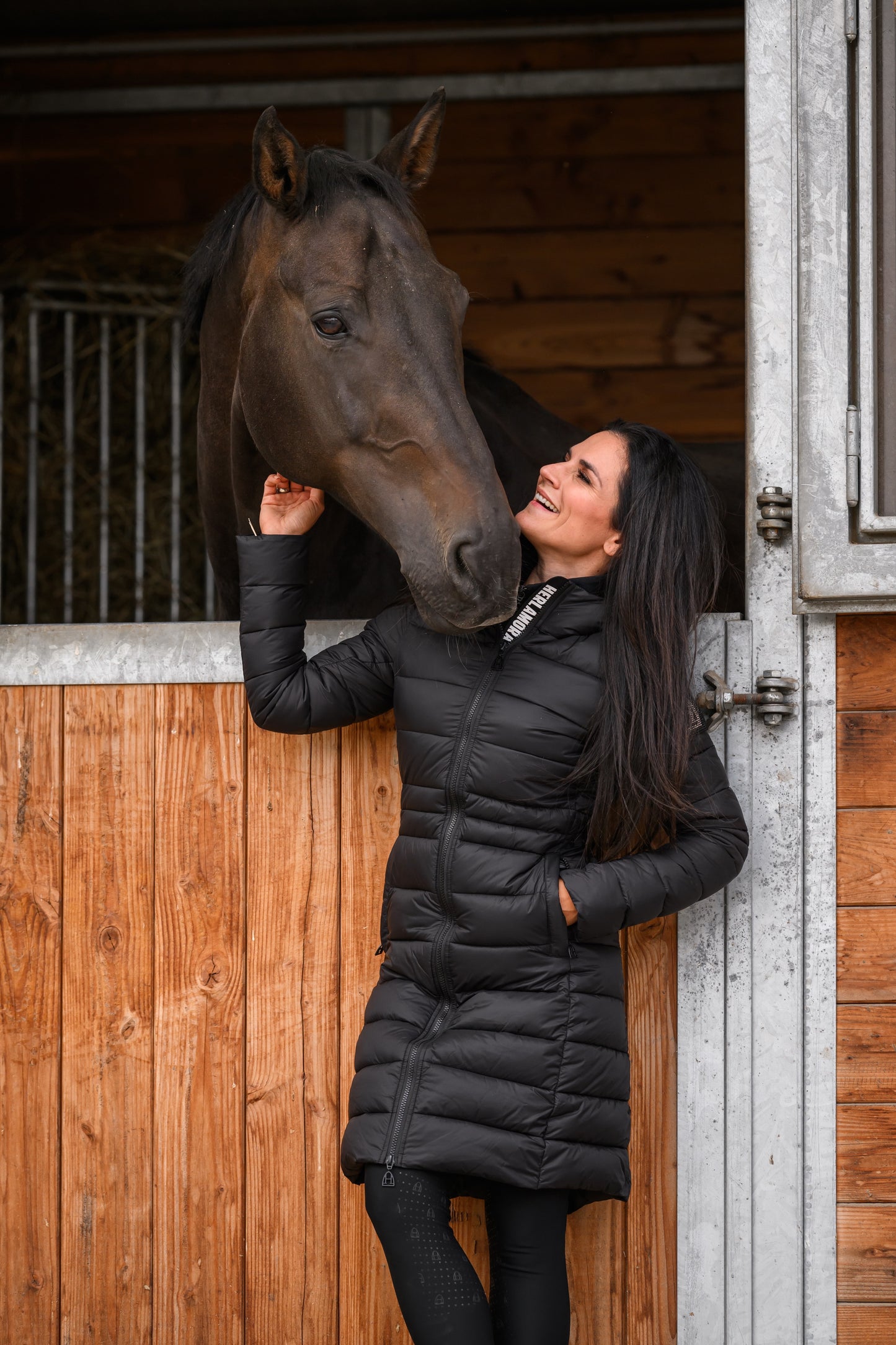 Reitmantel (Black)