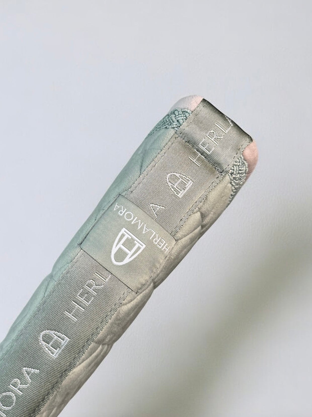 Velvet Schabracke (Aqua Gray)