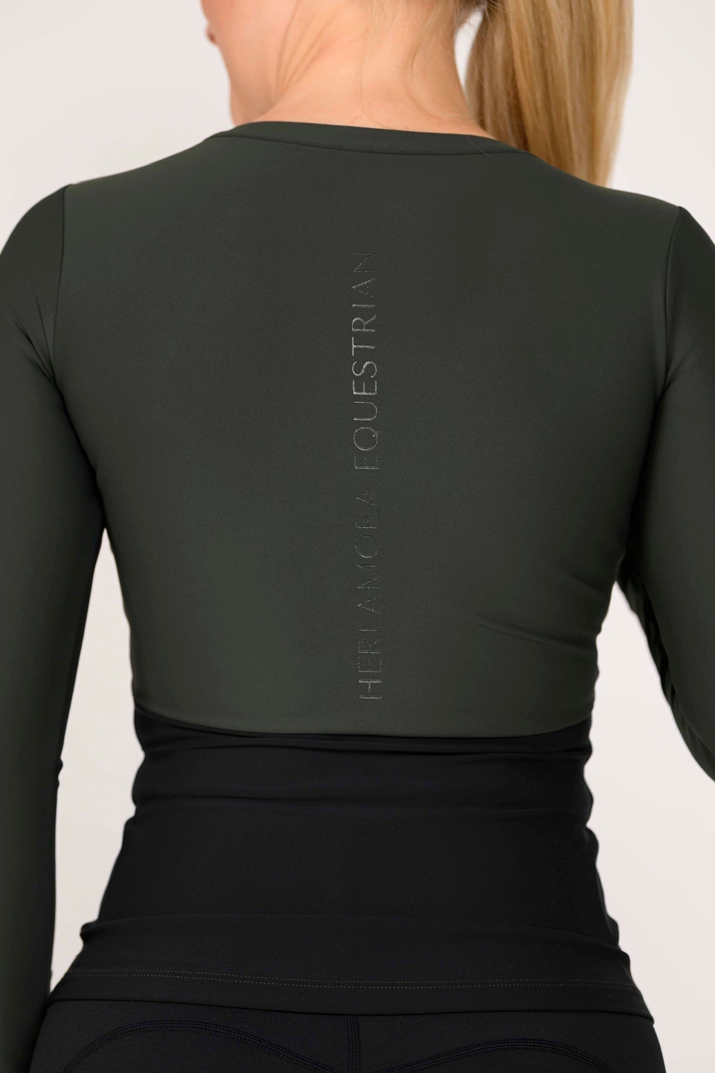 Bicolor Longsleeve (Hunter Green)