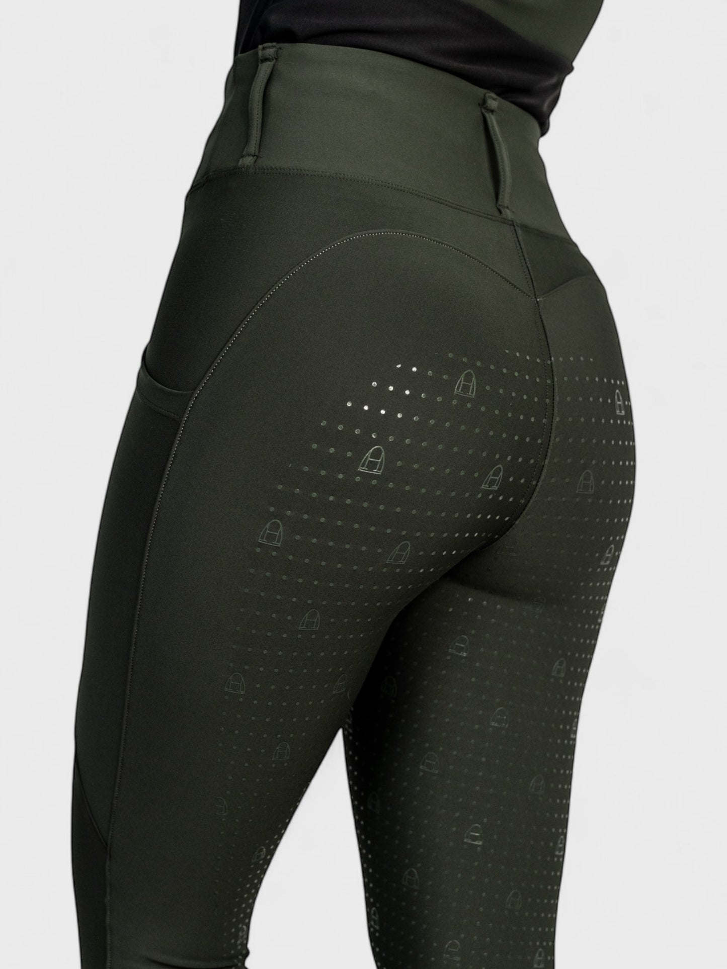 Comfort Reitleggings (Hunter Green)