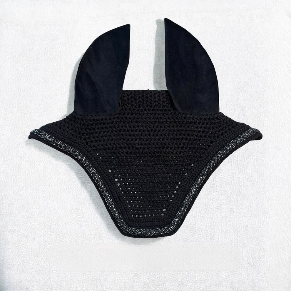 Fliegenmütze Velvet (Black)