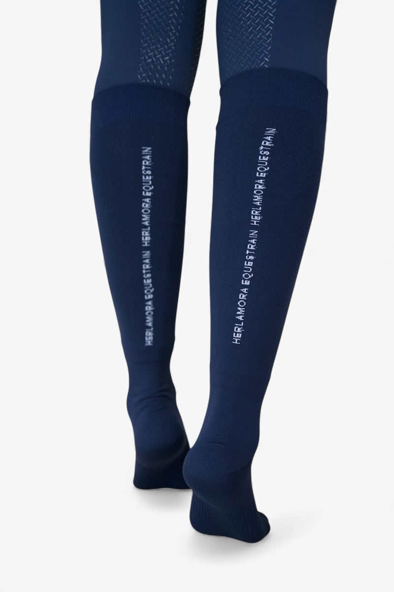 Reitsocken mit kreativem Buchstabenfehler
:-) (Navy)