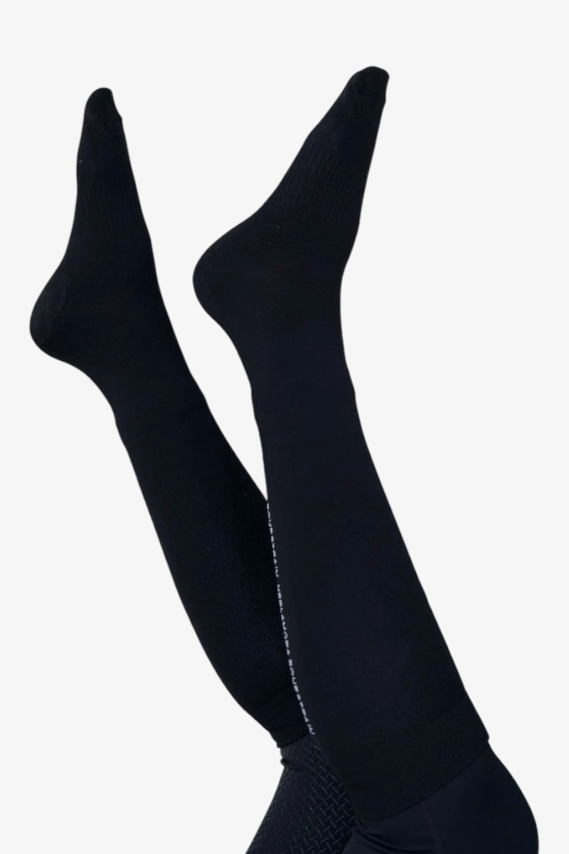 Reitsocken mit kreativem Buchstabenfehler :-) Black