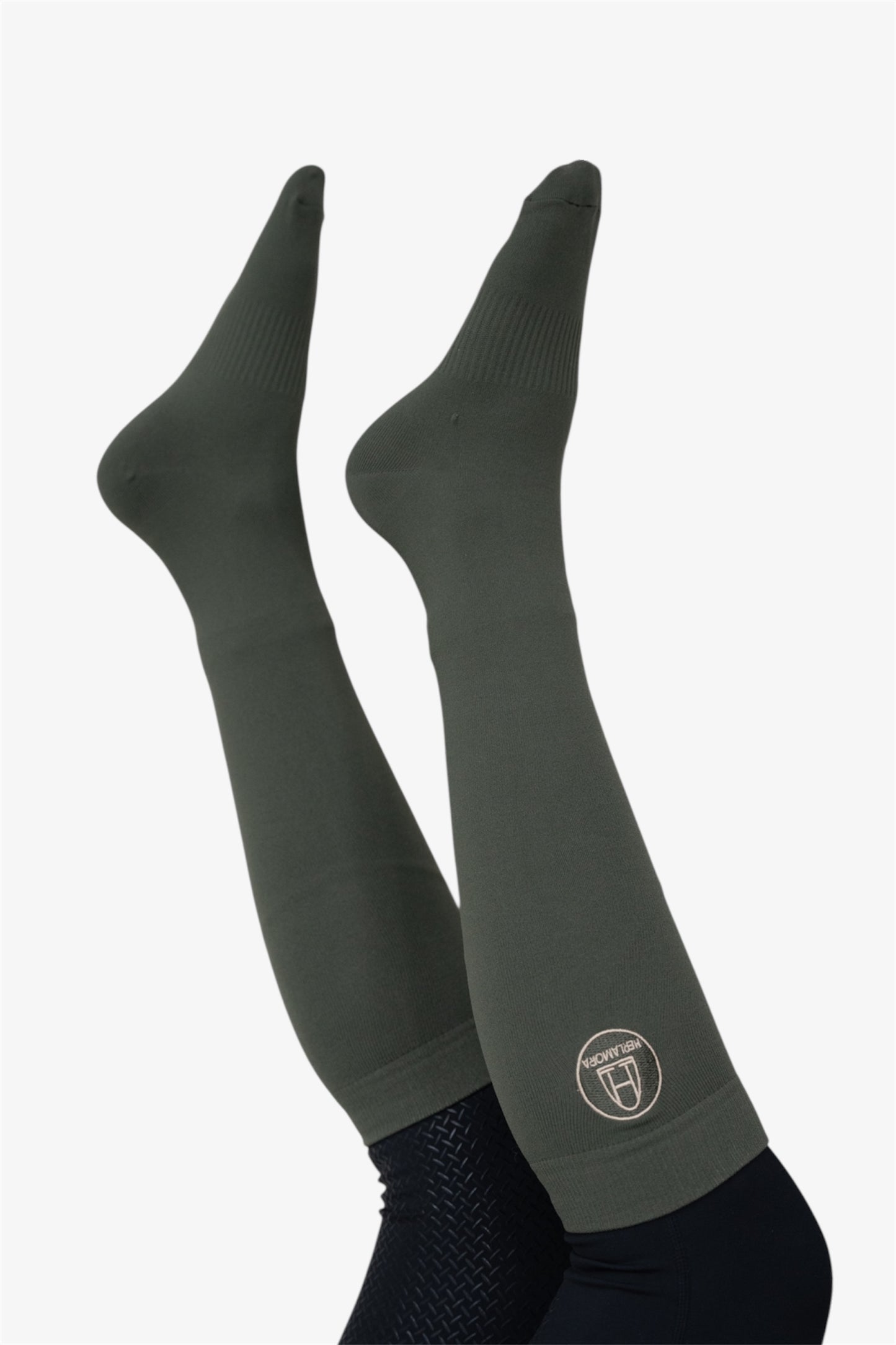 Reitsocken Patch (Oliv)