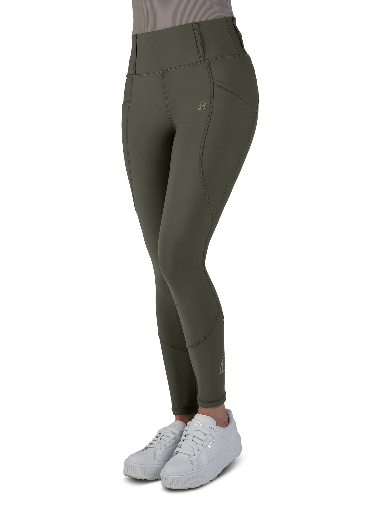 Shaping Reitleggings (Oliv)