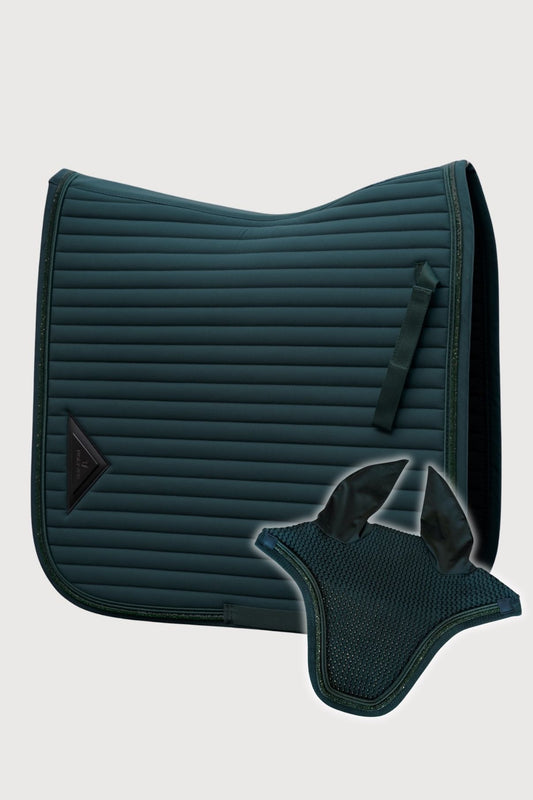 Bundle Fliegenmütze und Schabracke Glowshell (Emerald)