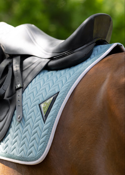 Velvet Schabracke (Dark Aqua Gray)