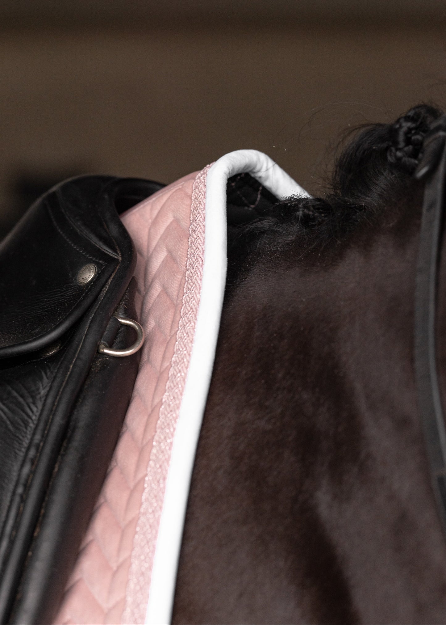 Velvet Schabracke (Dusty Pink)