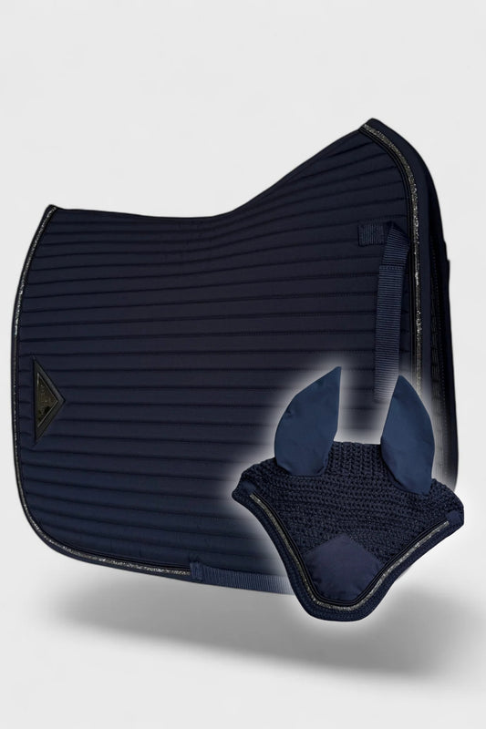 Bundle Fliegenmütze und Schabracke Glowshell (Navy)