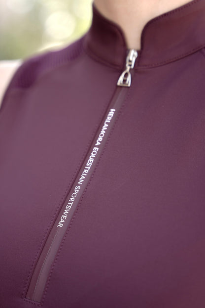 Performance Sleeveless (Burgundy)