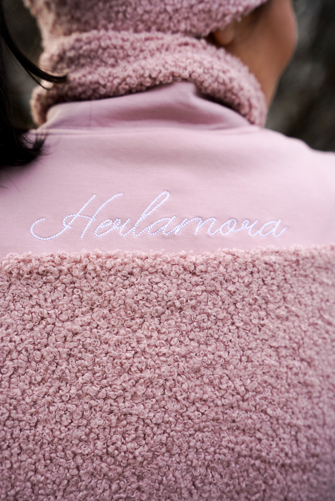 Teddyjacke (Dusty Pink)