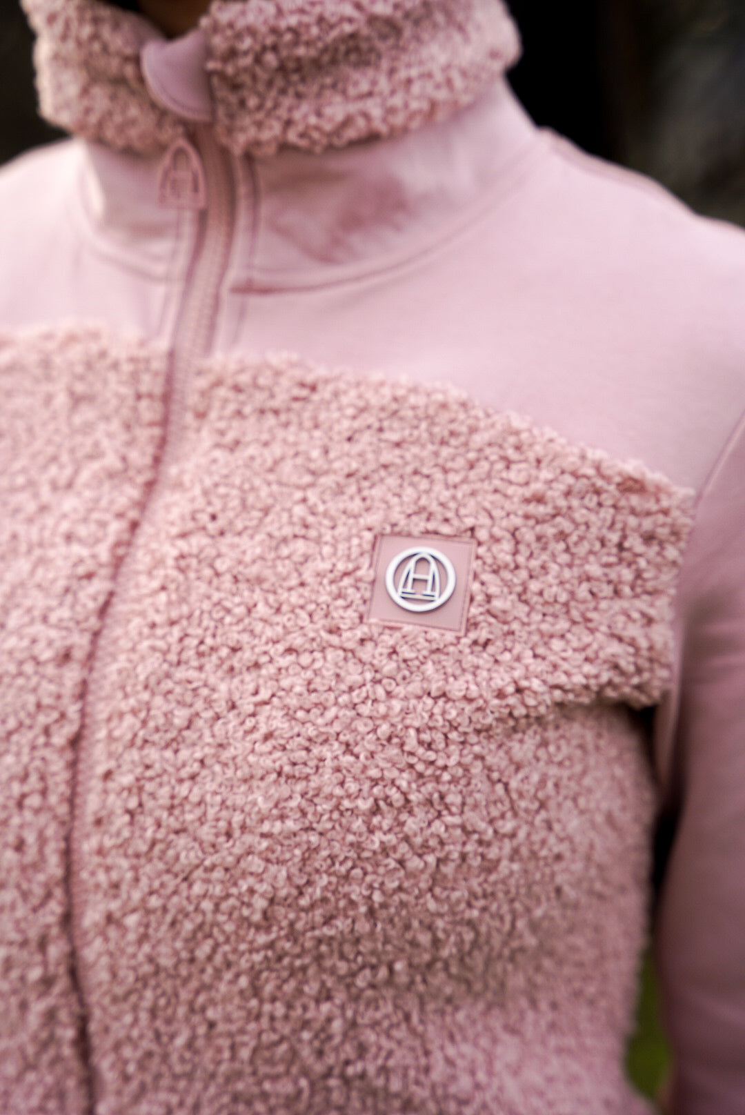 Teddyjacke (Dusty Pink)