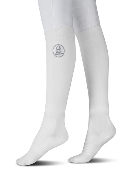 Reitsocken Patch - White