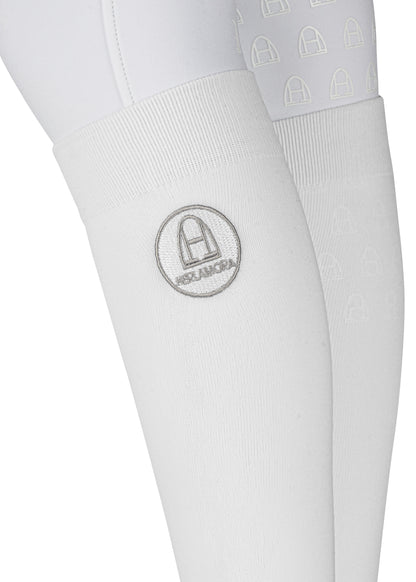 Reitsocken Patch - White