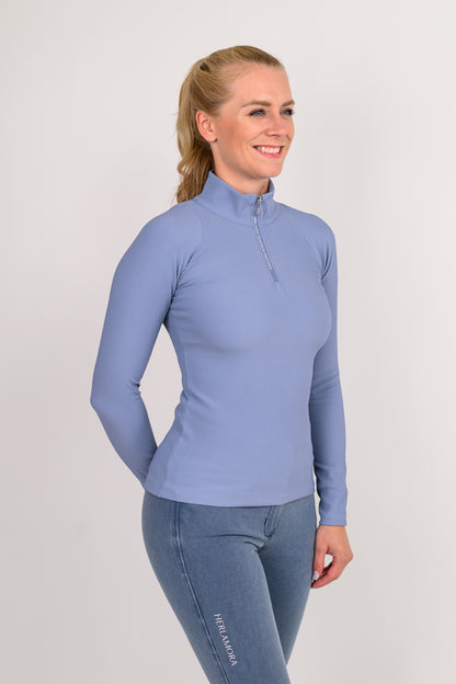 Ribbed Longsleeve (Light Blue)