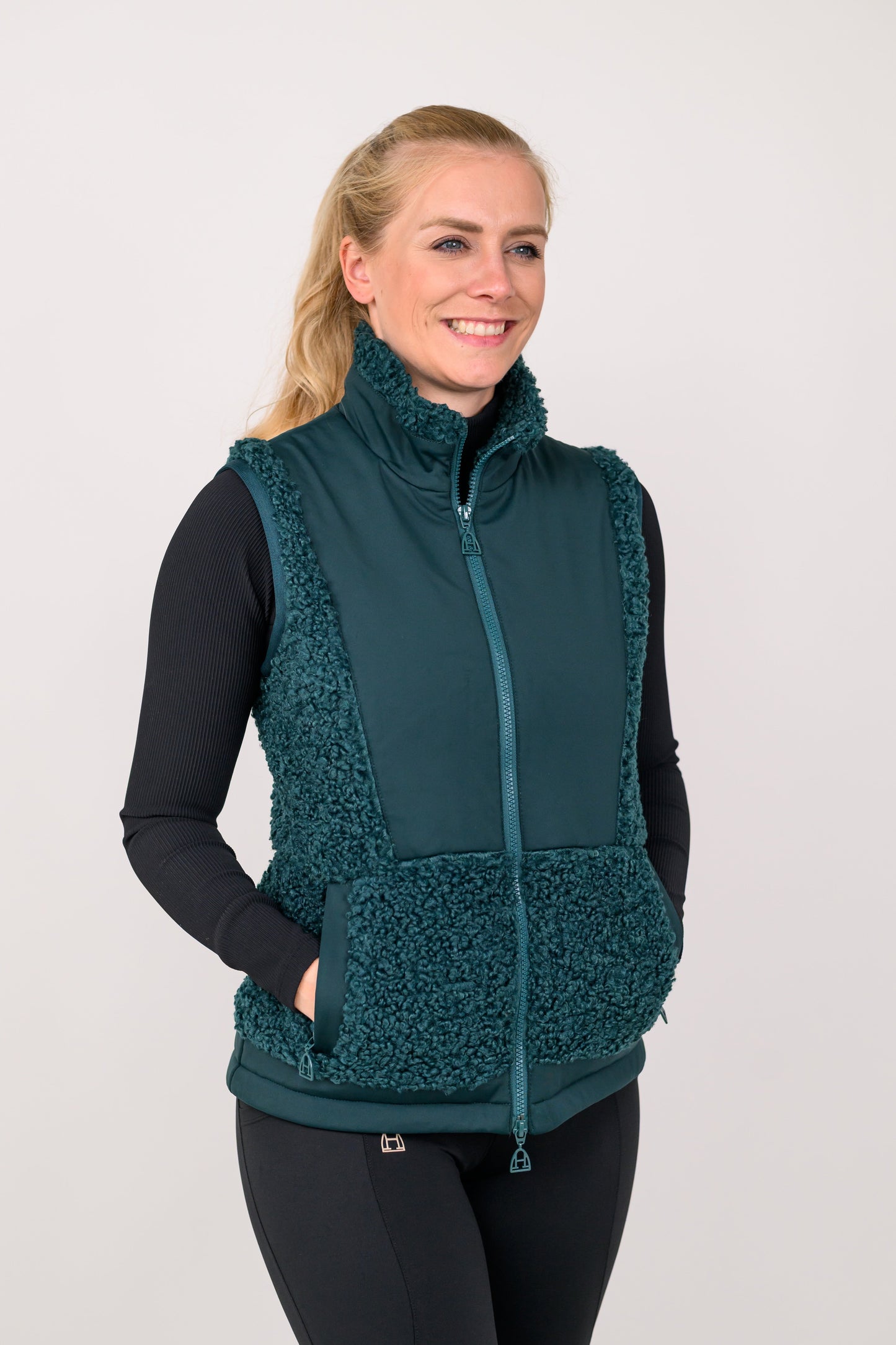 Teddyweste (Emerald)