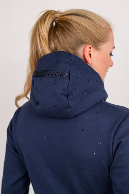 Aveline Rhinestone Jacke (Blue)