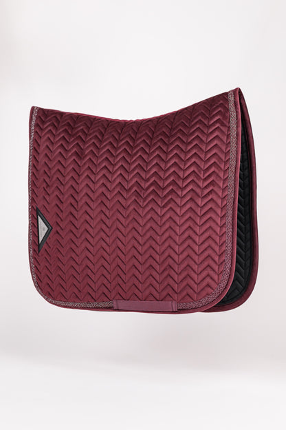 Velvet Schabracke (Burgundy)