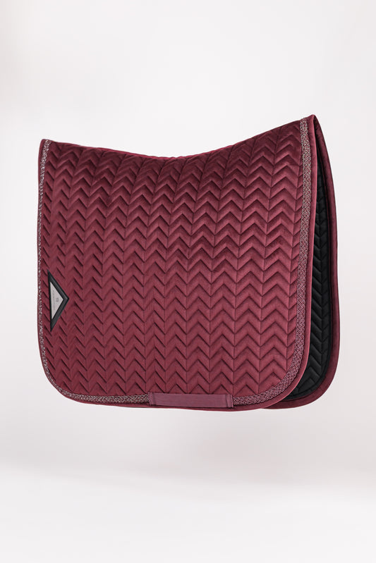 Velvet Schabracke (Burgundy)
