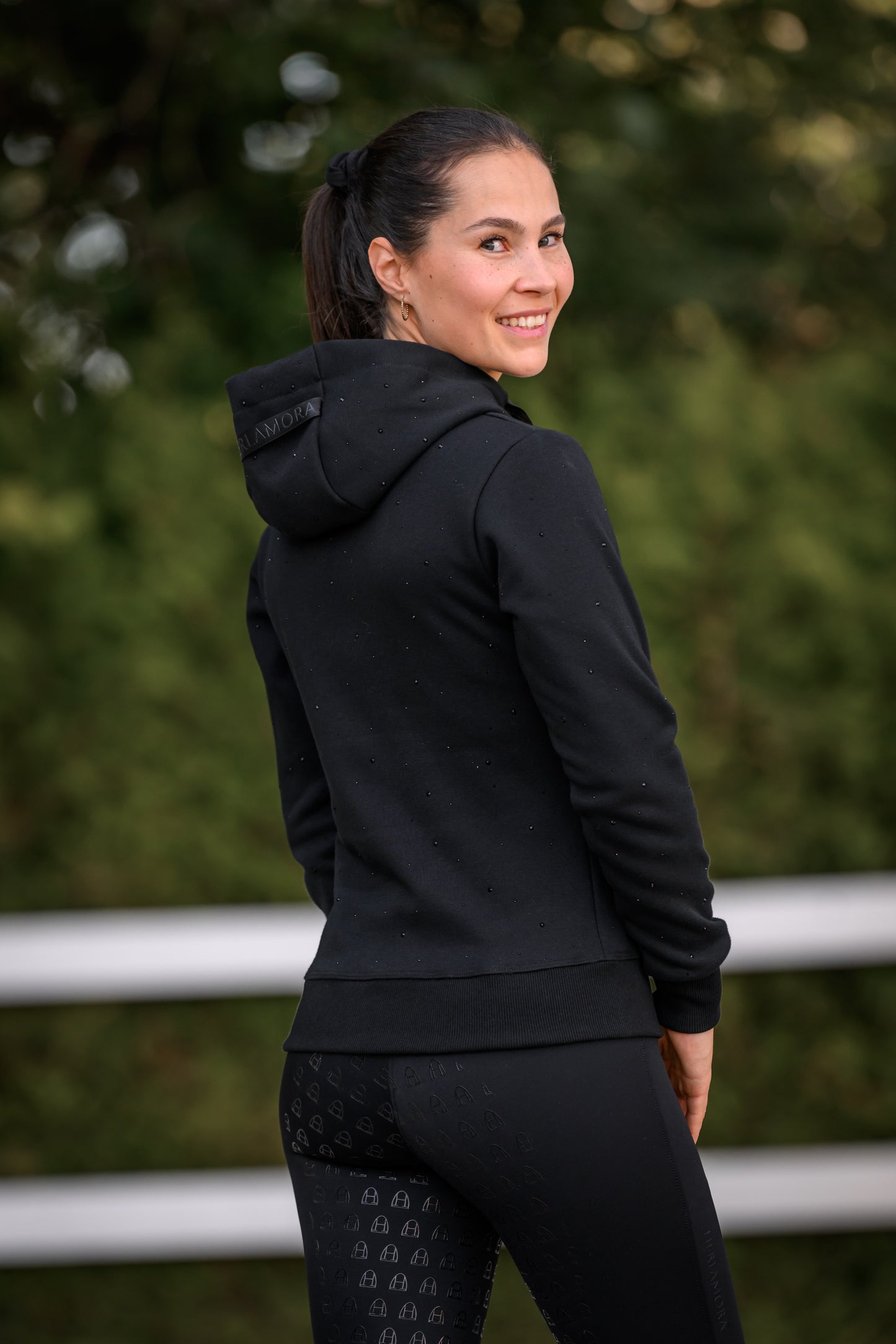 Aveline Rhinestone Jacke (Black)
