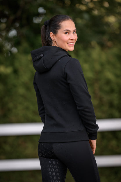 Aveline Rhinestone Jacke (Black)
