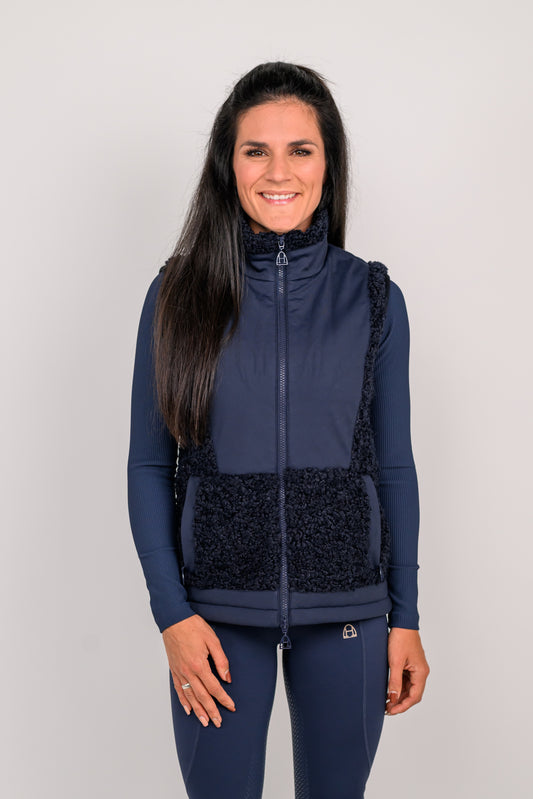 Teddyweste (Navy)