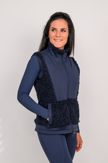 Teddyweste (Navy)
