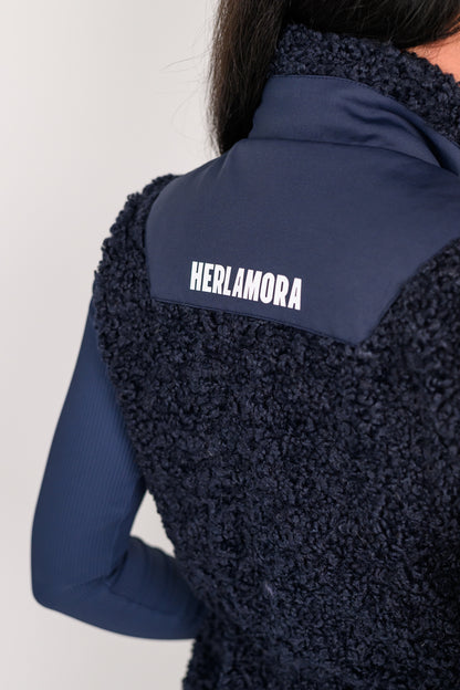 Teddyweste (Navy)
