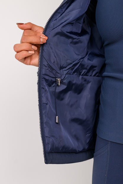 Teddyweste (Navy)