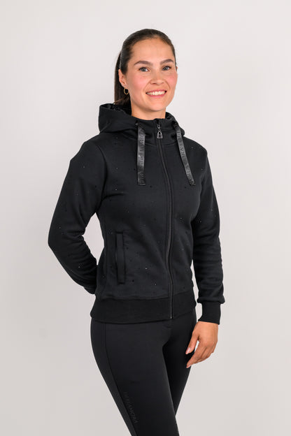 Aveline Rhinestone Jacke (Black)