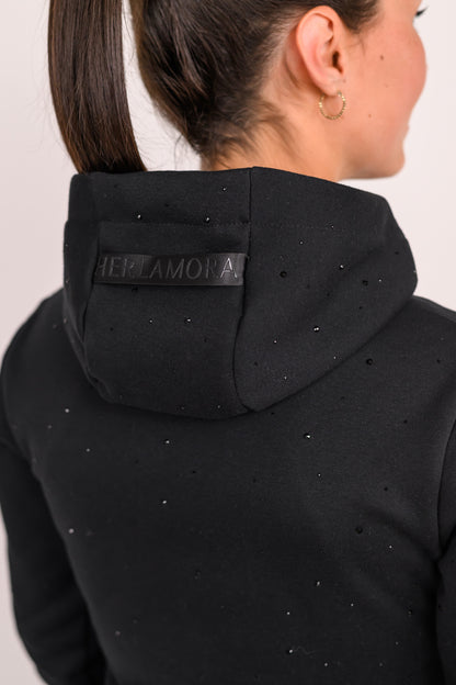 Aveline Rhinestone Jacke (Black)