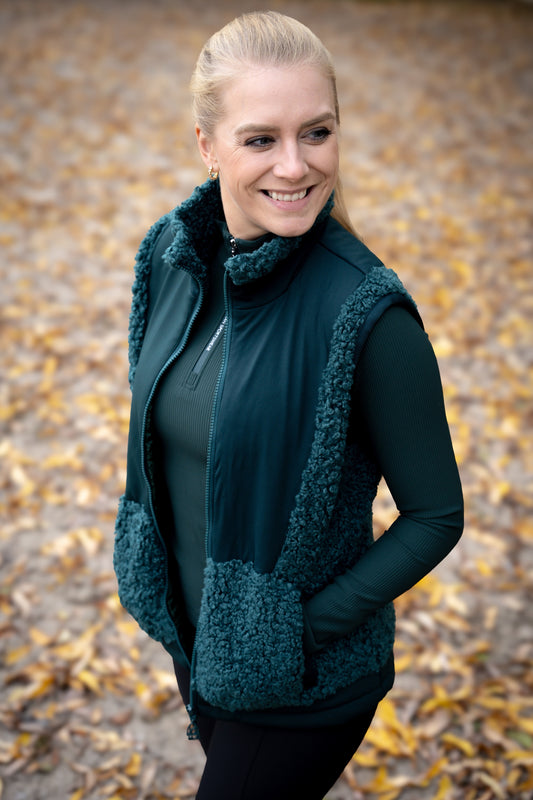 Teddyweste (Emerald)